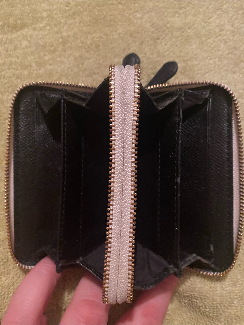 Coach Floral Zip Around Wallet - Picture 5 of 10